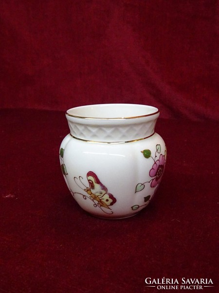 Zsolnay porcelain butterfly vase, 7 cm high. He has!