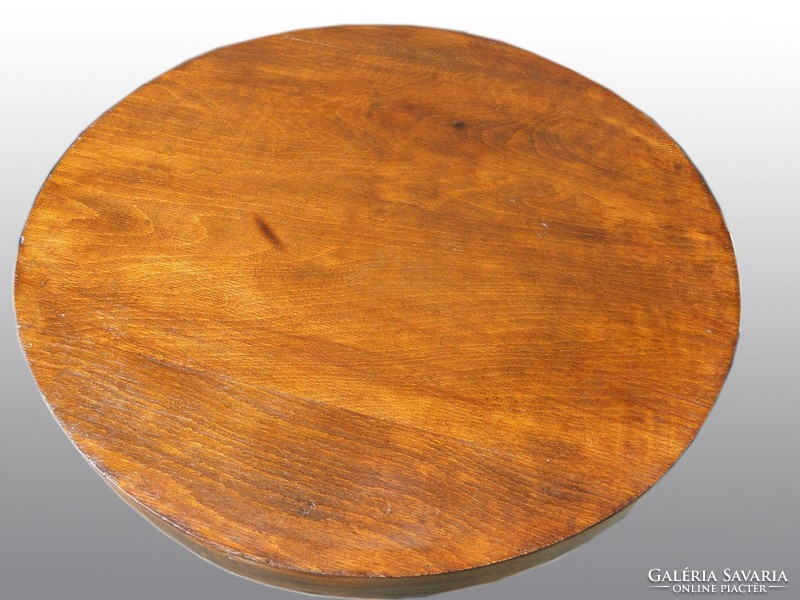 8013 Antik körasztal szalonasztal 68 x 60 cm