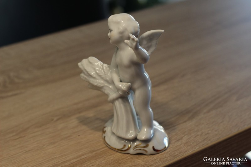 Búzakévét fogó angyalka  15 cm