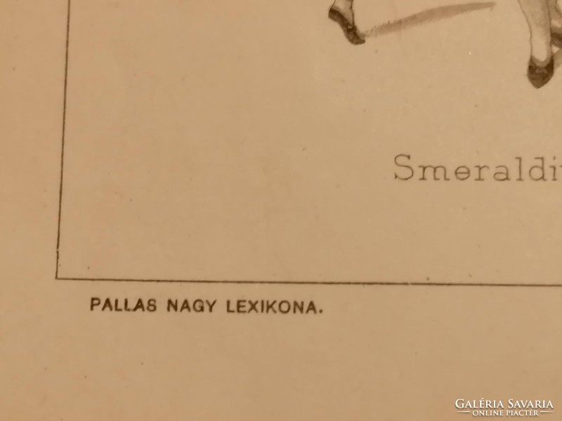 Pallas Nagy Lexikon 1 lapja cca 1880 "Álarcok"