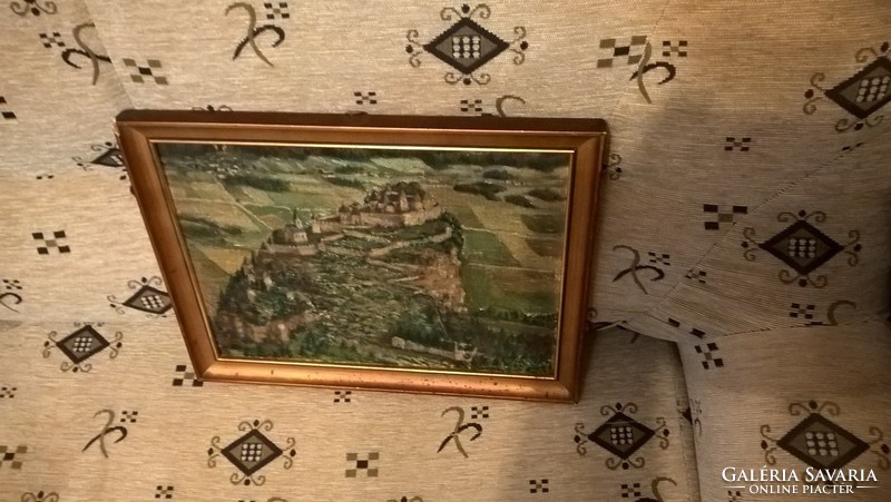 (K) old castle painting