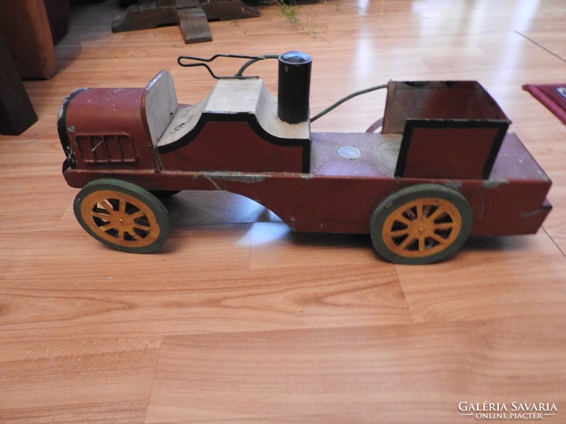 Antik fém autó játékautó
