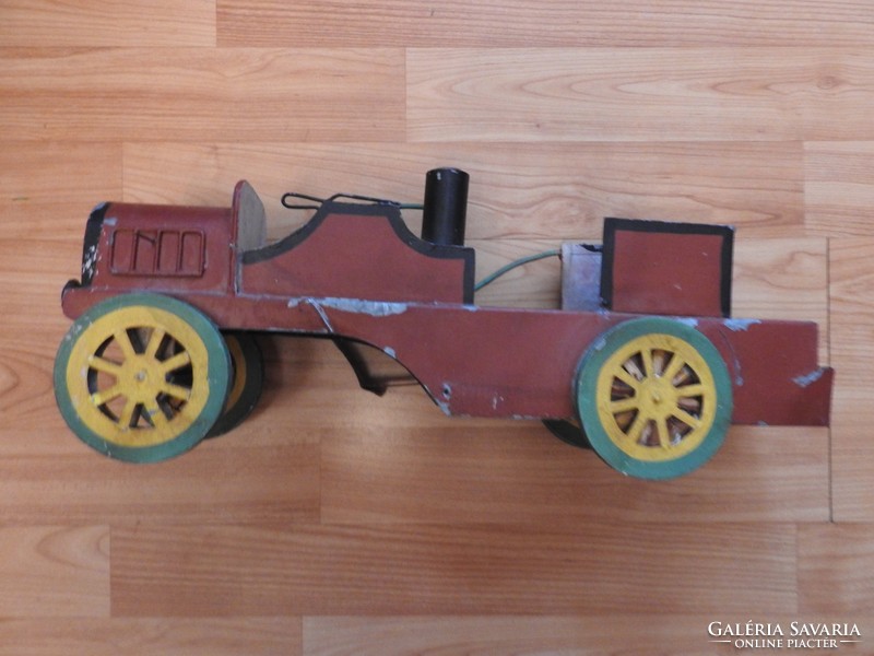 Antik fém autó játékautó