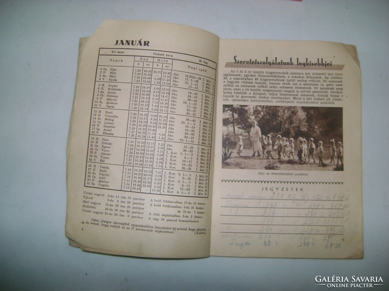 Képes Kálvin Kalendárium az 1959-es évre