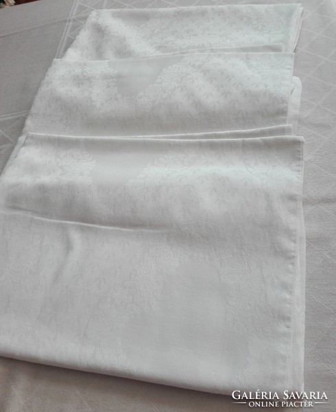 Antique cushion cover, silk damask: 85 x 66 cm