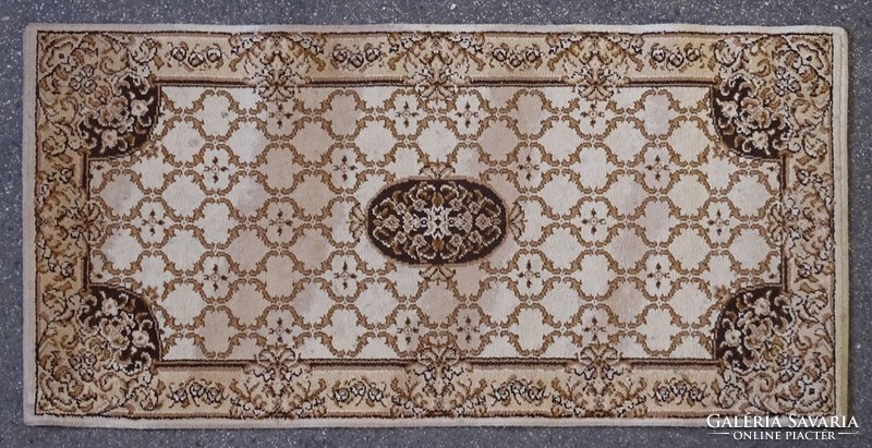 0K156 Retro barna összekötő szőnyeg 67 x 138 cm