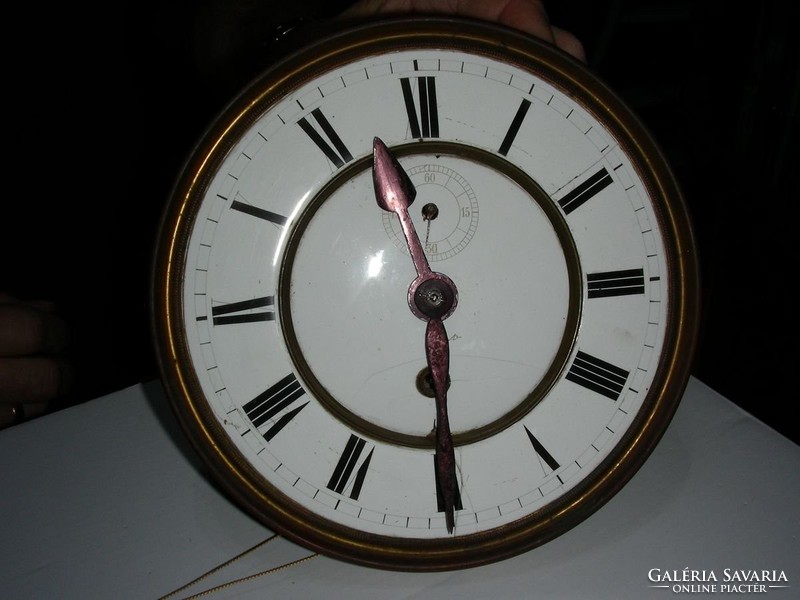 Gustav becker second wall clock