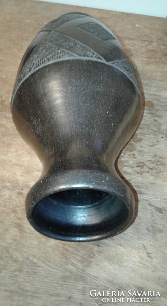 34 cm high, old vase