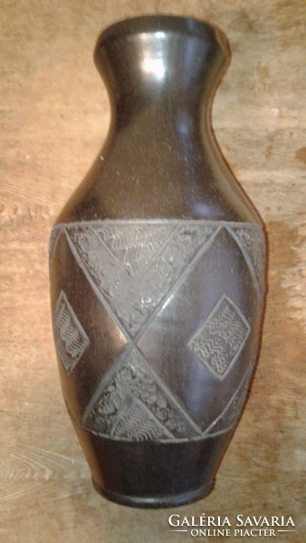 34 cm high, old vase