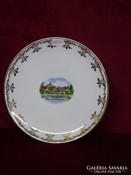 CM Hutschenreuther német porcelán süteményes tányér, 19,5 cm átmérővel. Vanneki!