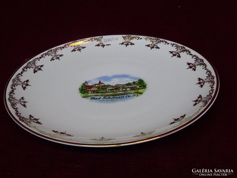 Cm hutschenreuther German porcelain cake plate with a diameter of 19.5 cm. He has!