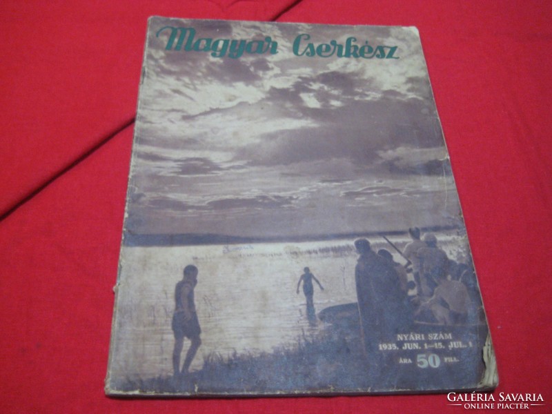 Hungarian scout 1935. 09 01 . On page 74