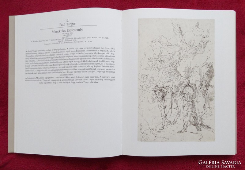 Garas Klára: A XVIII.század német és osztrák rajzművészete