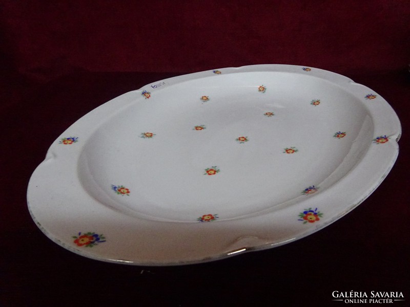 Epiag royal Czechoslovak porcelain antique meat bowl, size 36 x 24.5 cm. He has!