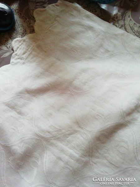 Antique single patterned large pillowcase, flawless