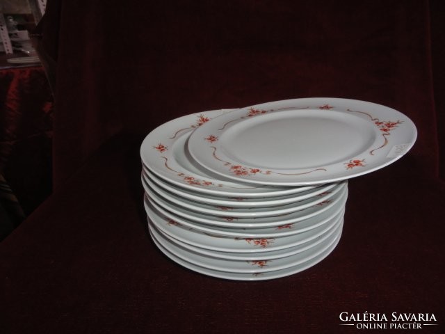 Lowland porcelain cake plate with rosehip pattern. 19 cm in diameter. He has!