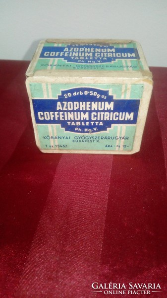 Patika!Azophenum Coffeinum Citricum tabletta eredet doboz