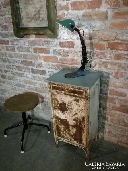 Hospital metal cabinet, 1920s loft, vintage industrial