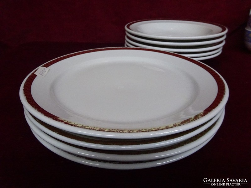Lowland porcelain plate, showcase quality. He has!
