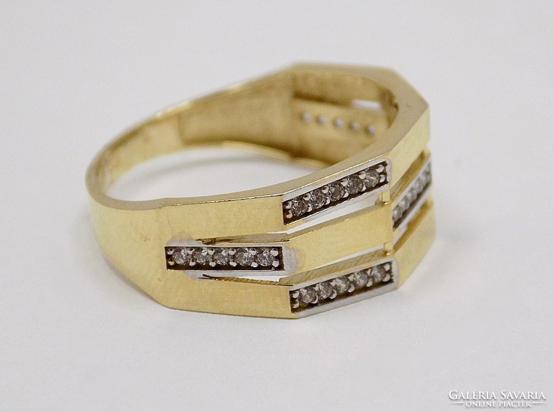 Köves arany gyűrű (ZAL-Au86980)