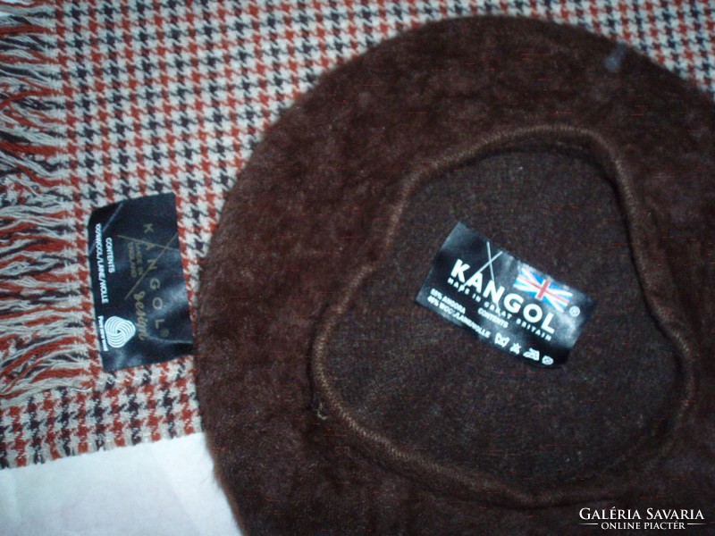Kangol wool scarf and hat