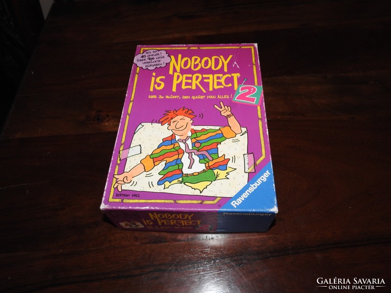Nobody is perfect 2 - board game in German -