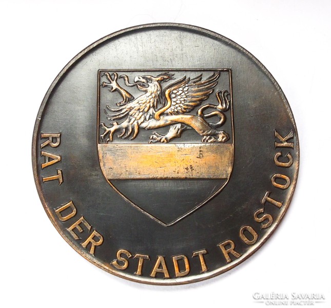 City of Rostock, Gd commemorative medal.
