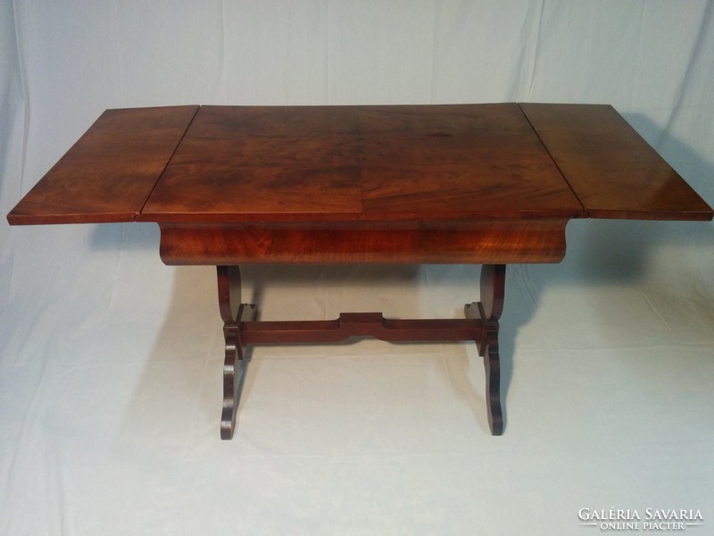 Mahogany desk with chair.