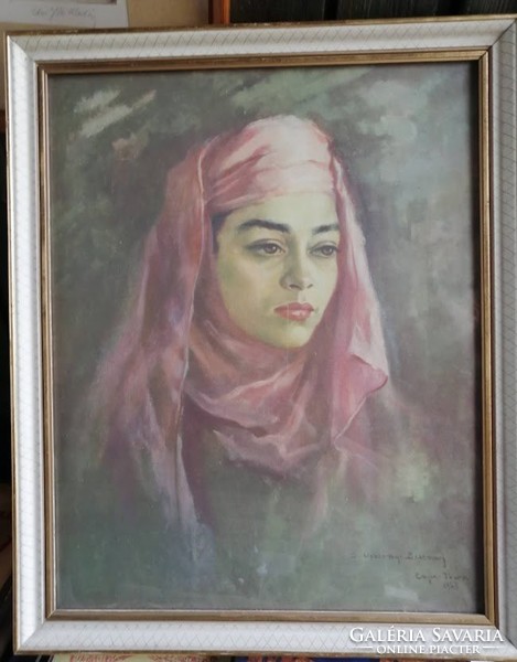 Breznay Ilona: női portré