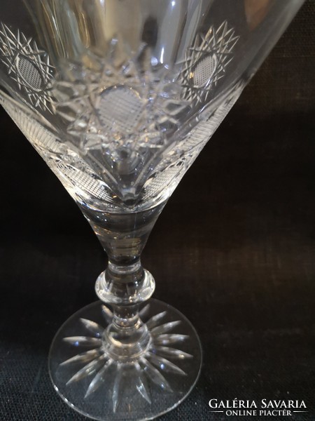 Bohemian cut crystal cocktail glass 1 pc., perfect