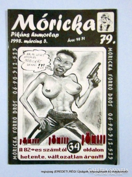 05.03.1998 / For Birthday! Spicy humor card? Moritz / S.S. 13204