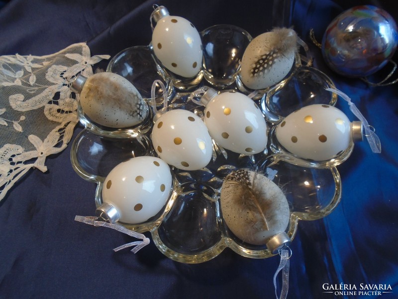 Húsvéti  dekorációs tojások. 7 db.