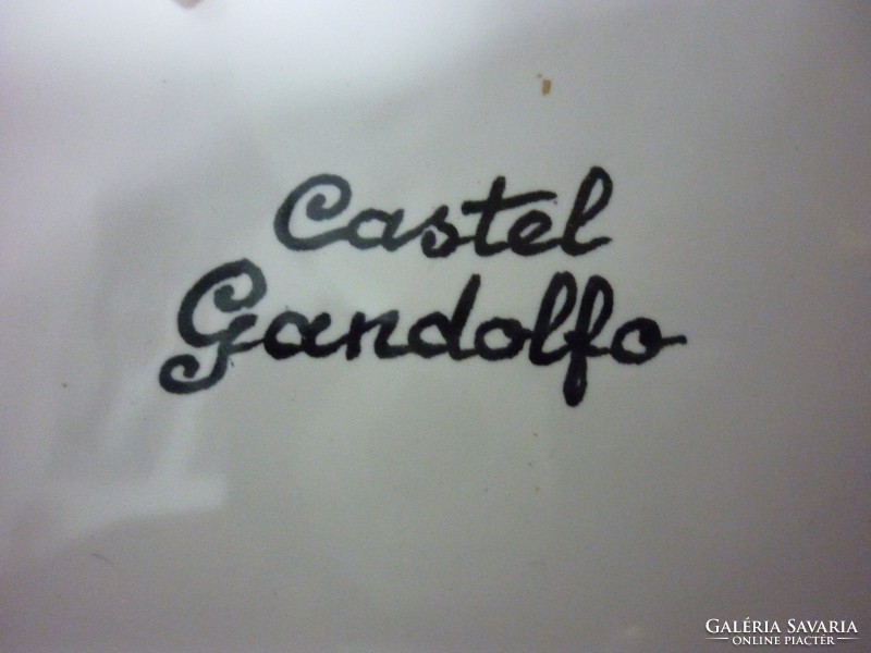 Castel Gandolfo disztányér