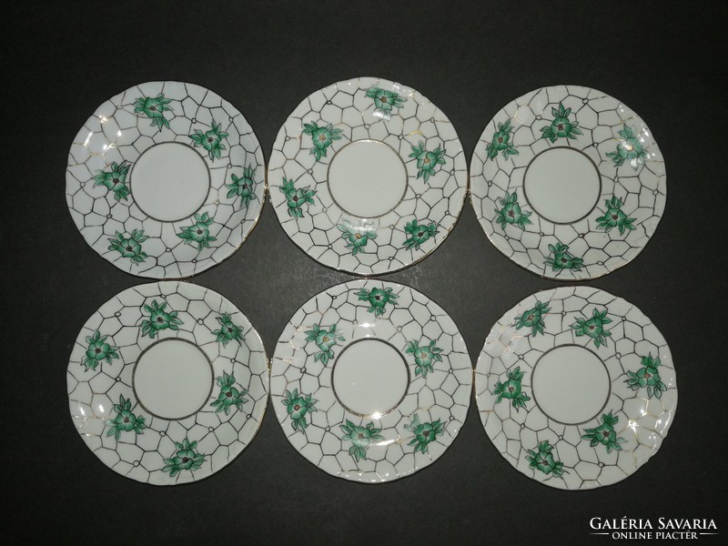 Orbán Gizi porcelain set of 6 pieces. - Ep
