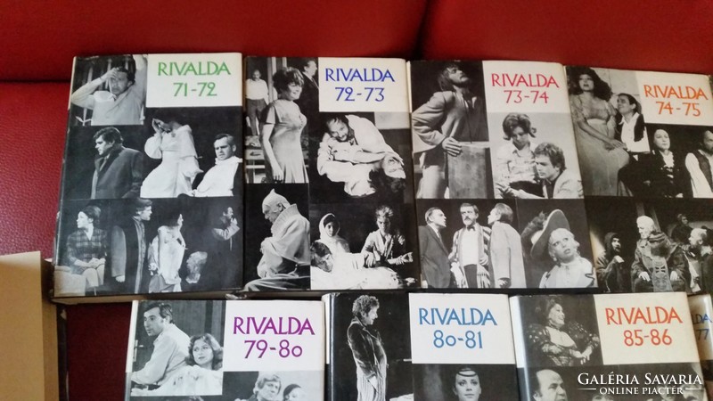 RIVALDA könyv csomagban / 1969-1977-ig / eladó!