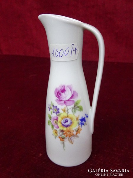 Quality German porcelain mini jug, 12 cm high, showcase quality. He has!