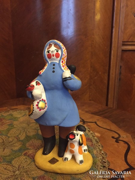 2 rare and old Russian figures