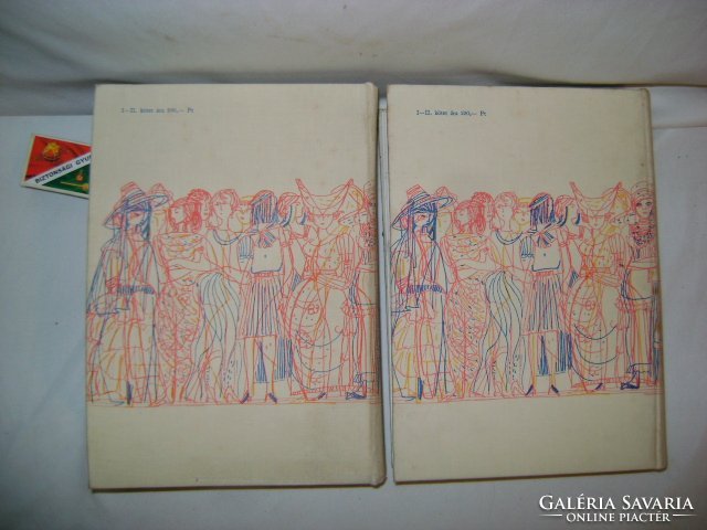 Könyv: Nők enciklopédiája - 1966 - két kötet együtt - akár születésnapra