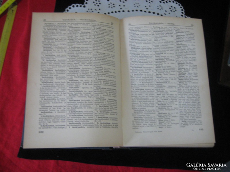 Kelemen's German-Hungarian dictionary i-ii. 1929