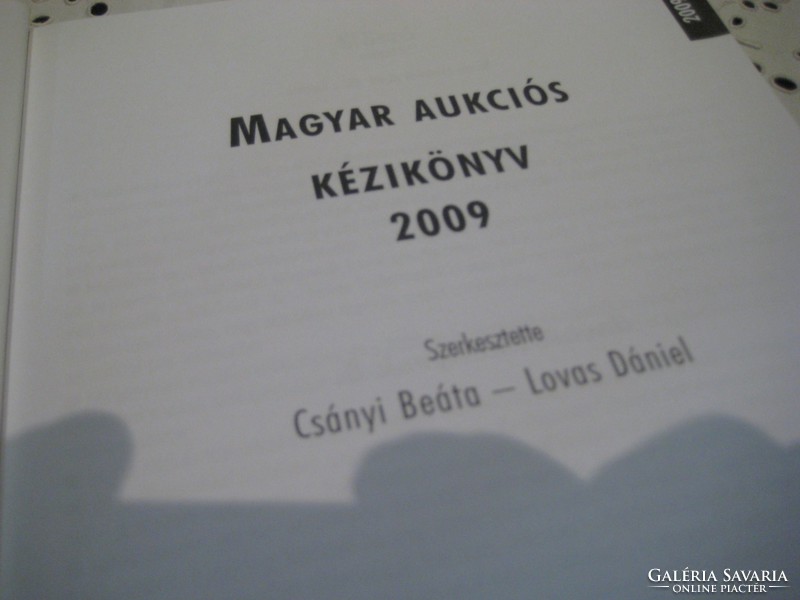 Hungarian Auction Manual 2009