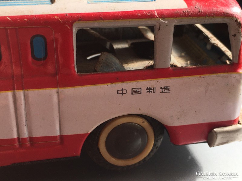 Ritka Kínai Lemez Autóbusz az 1970-es évekből