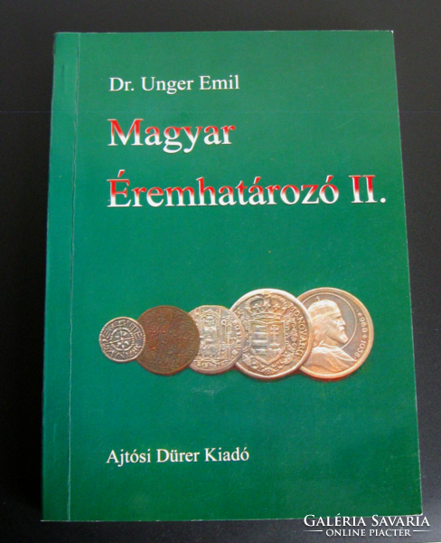 Dr. Emil Unger - Hungarian medalist ii. 1526-1740 - (Rare)