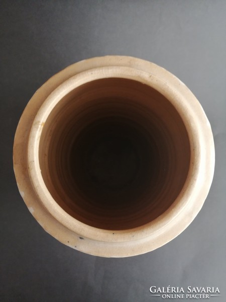 Retro vietnami keleti mázas kerámia váza (29cm) - EP