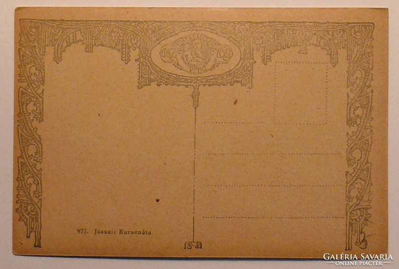 Üdvözlőlap, 1910-es évek: Jászai: Kurucnóta. Az Országos Anya és Csecsemővédő Egyesület kiadása