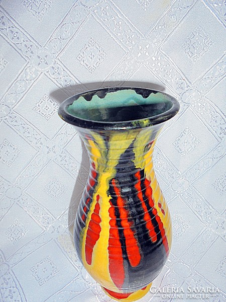 Gorka style ceramic vase