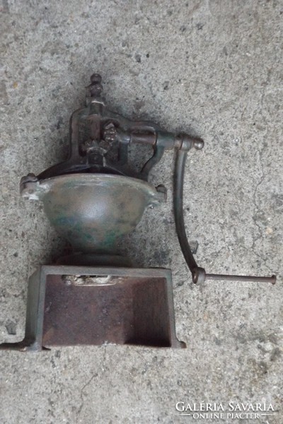 Original rarer wiener industrial 1910 coffee pepper grinder cast iron coffee grinder