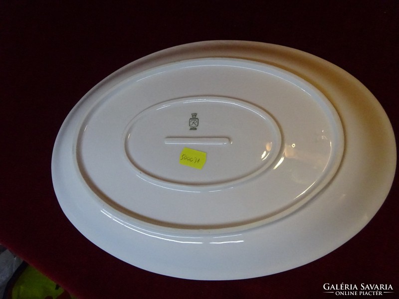 R bavaria German porcelain oval meat bowl, size 35 x 24.5 x, 5 cm. He has!
