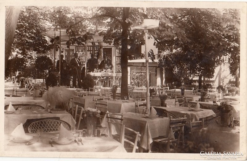 Ketter étterem kerthelysége 1937 