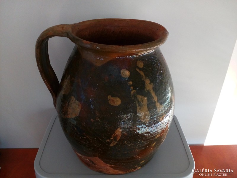 Antique silk, tile jug, jug