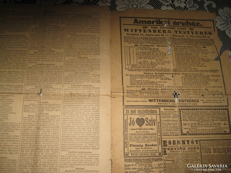 Az aradi gyásznap a Budapest , című  képes politikai  napilap címlapján  ,1897 október 6